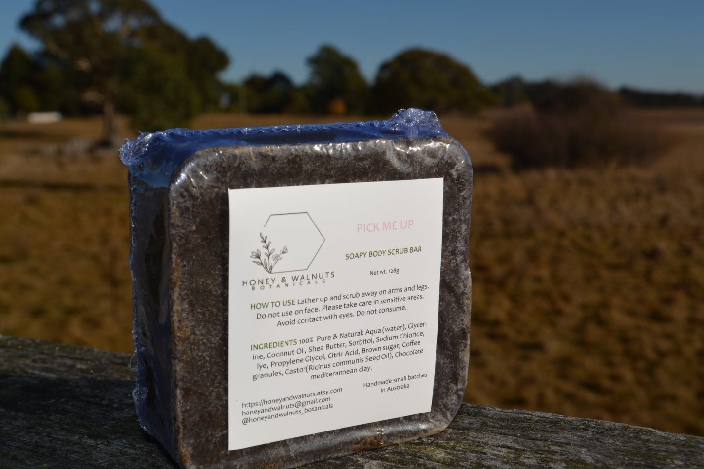 PICK ME UP - Soapy body scrub bar