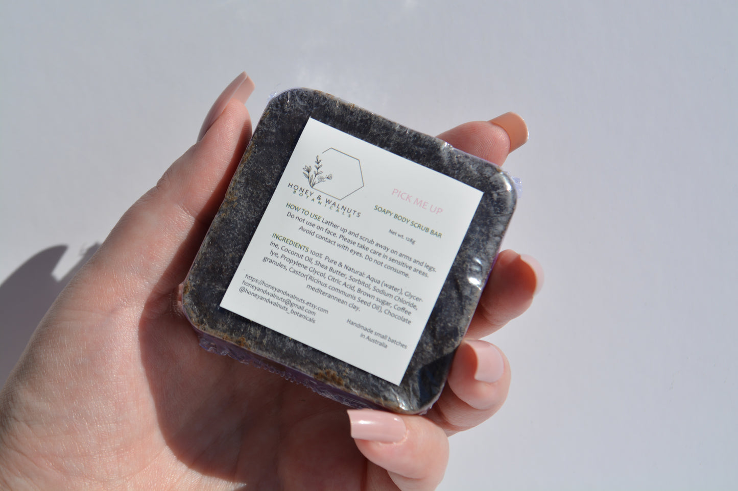 PICK ME UP - Soapy body scrub bar