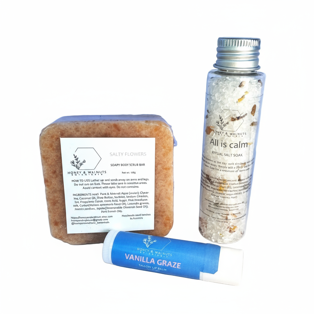Los Sam Mini Ritual MINI RITUAL GIFT BOX – Honey and Walnuts Botanicals